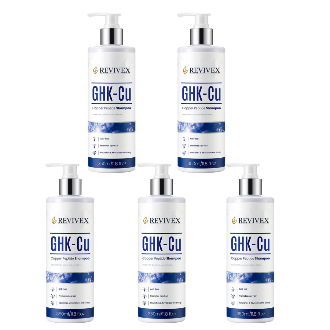 Revivex – שמפו GHK-Cu למניעת נשירה והתקרחות