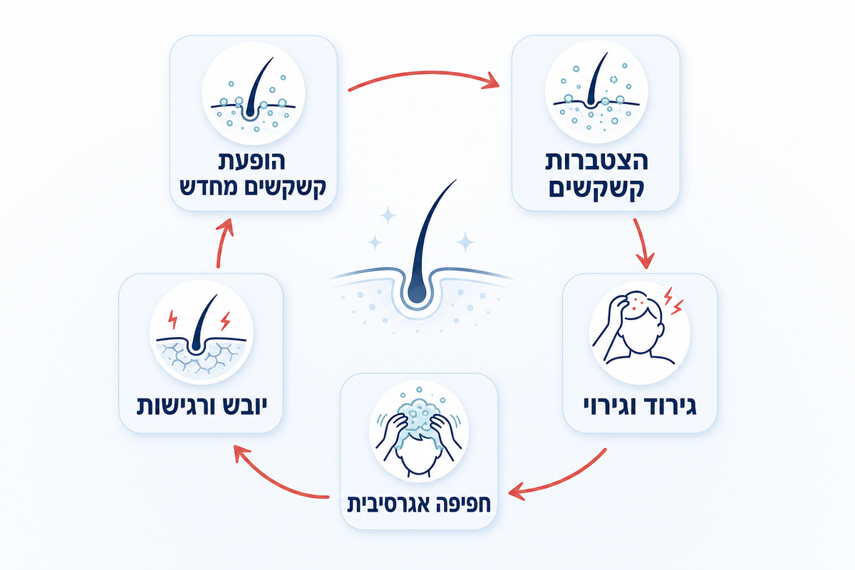 ואז מתחיל המעגל שקשה לעצור