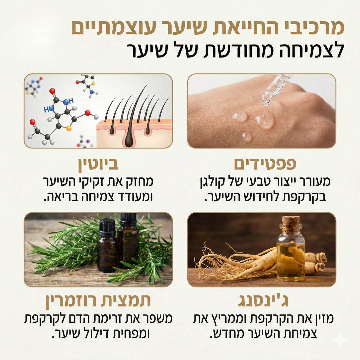 Revivex 1.0 - ערכה לטיפול ושיקום נשירת שיער והתקרחות