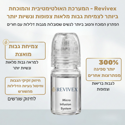 Revivex - ערכה לטיפול וצמיחת גבות