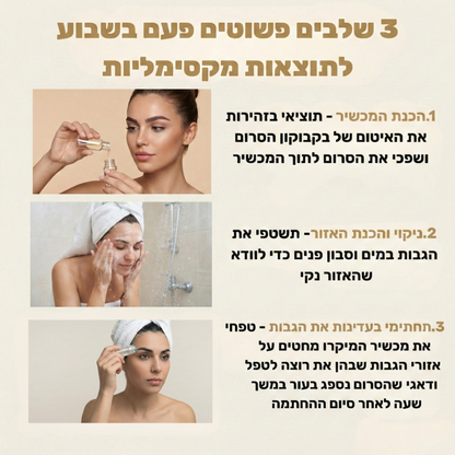 Revivex - ערכה לטיפול וצמיחת גבות