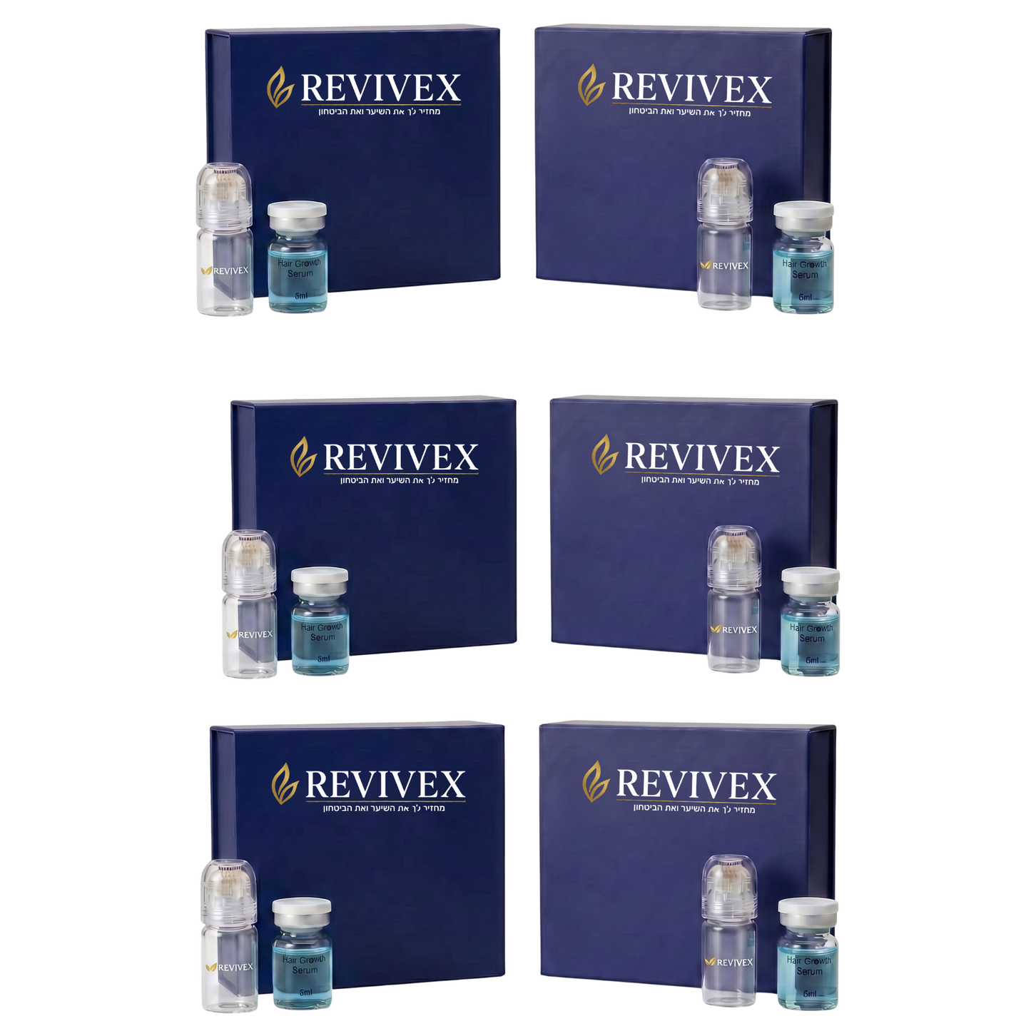 Revivex 2.0™ - ערכה לטיפול ושיקום נשירת שיער והתקרחות
