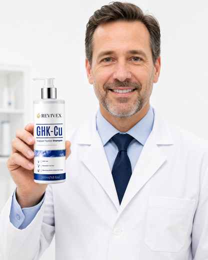 Revivex – שמפו GHK-Cu למניעת נשירה והתקרחות